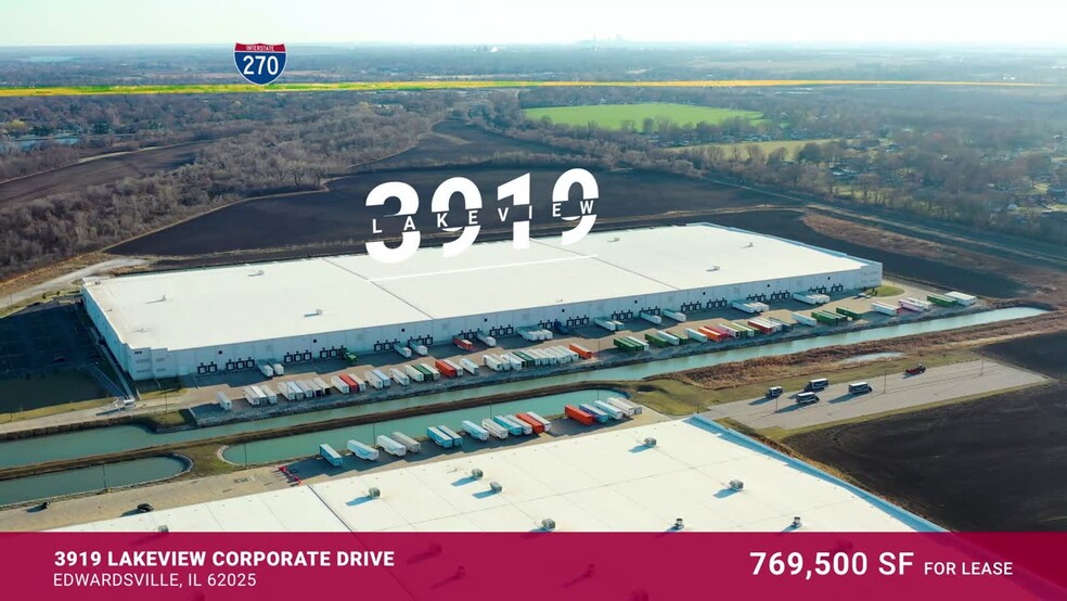 3919 Lakeview Corporate Dr, Edwardsville, IL for lease - Aerial Video - Image 2 of 26