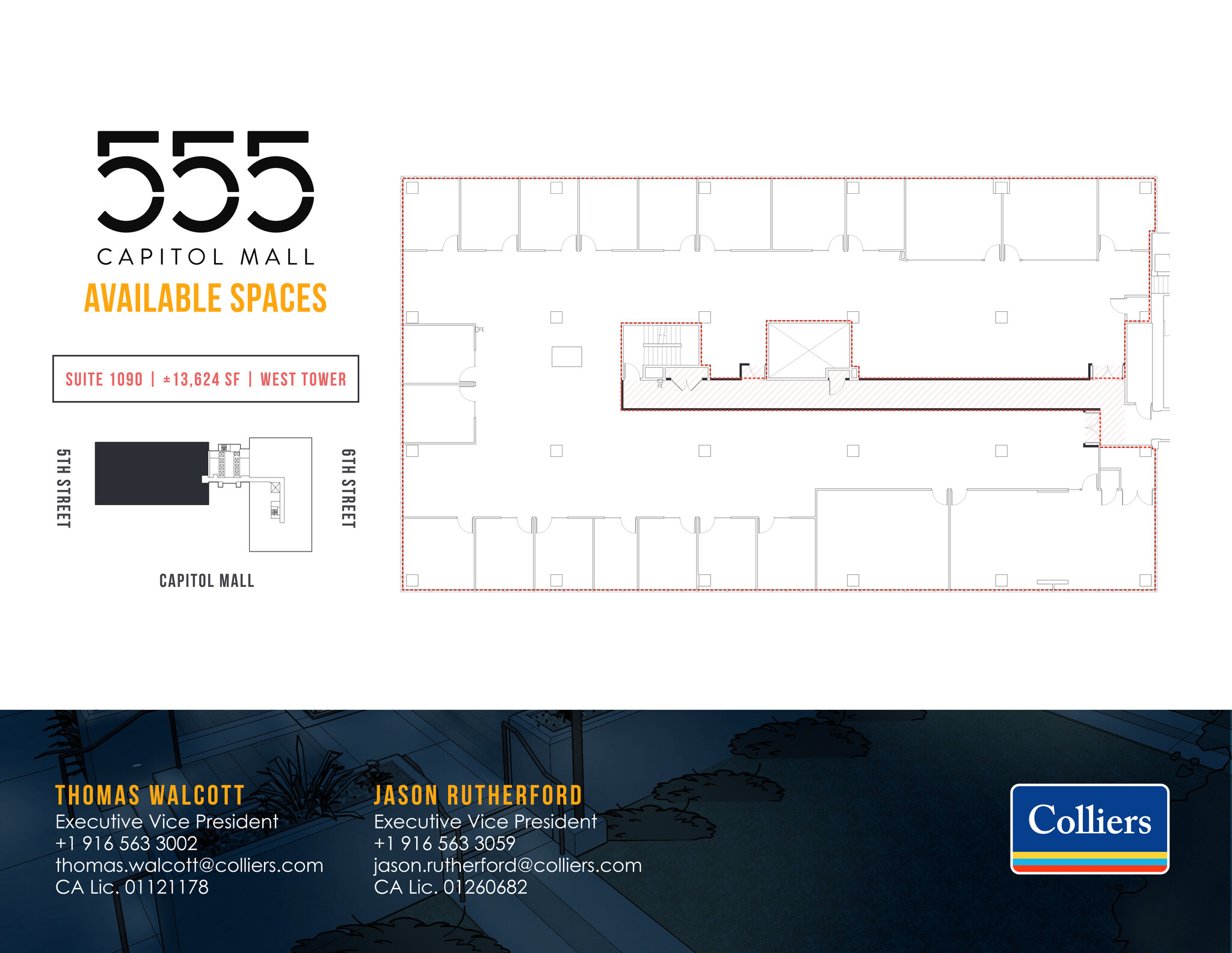 555 Capitol Mall, Sacramento, CA for lease Site Plan- Image 1 of 1