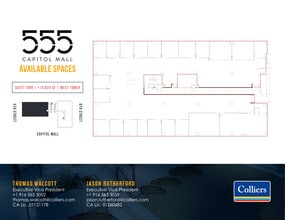 555 Capitol Mall, Sacramento, CA for lease Site Plan- Image 1 of 1