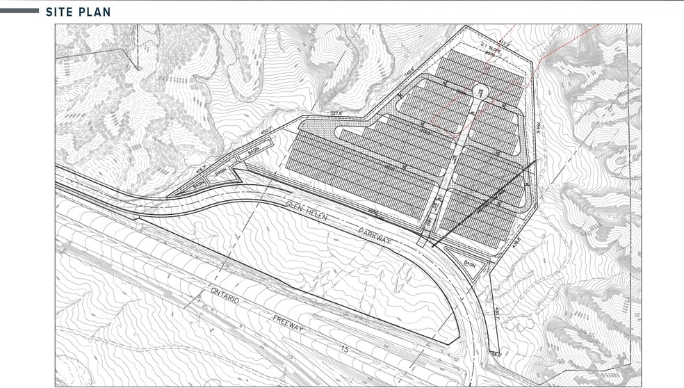 Glen Helen Pky, San Bernardino, CA for lease - Site Plan - Image 2 of 2