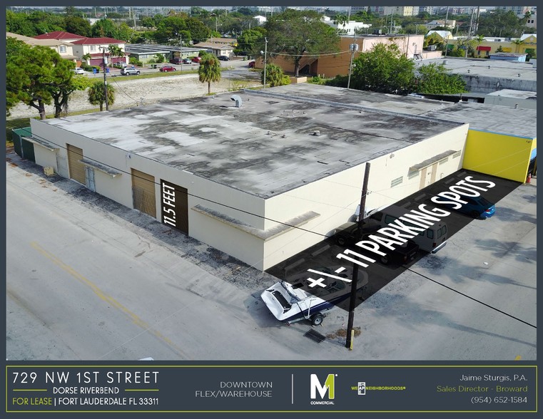 729-731 NW 1st St, Fort Lauderdale, FL for lease - Building Photo - Image 1 of 11