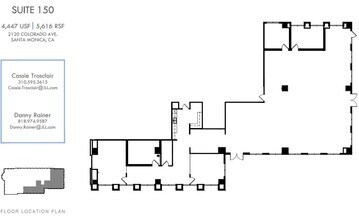 2150 Colorado Ave, Santa Monica, CA for lease Floor Plan- Image 1 of 1