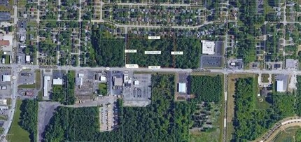 Colorado & Fillmore Ave, Lorain, OH - aerial  map view