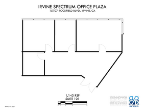 15707 Rockfield Blvd, Irvine, CA for lease Floor Plan- Image 1 of 1