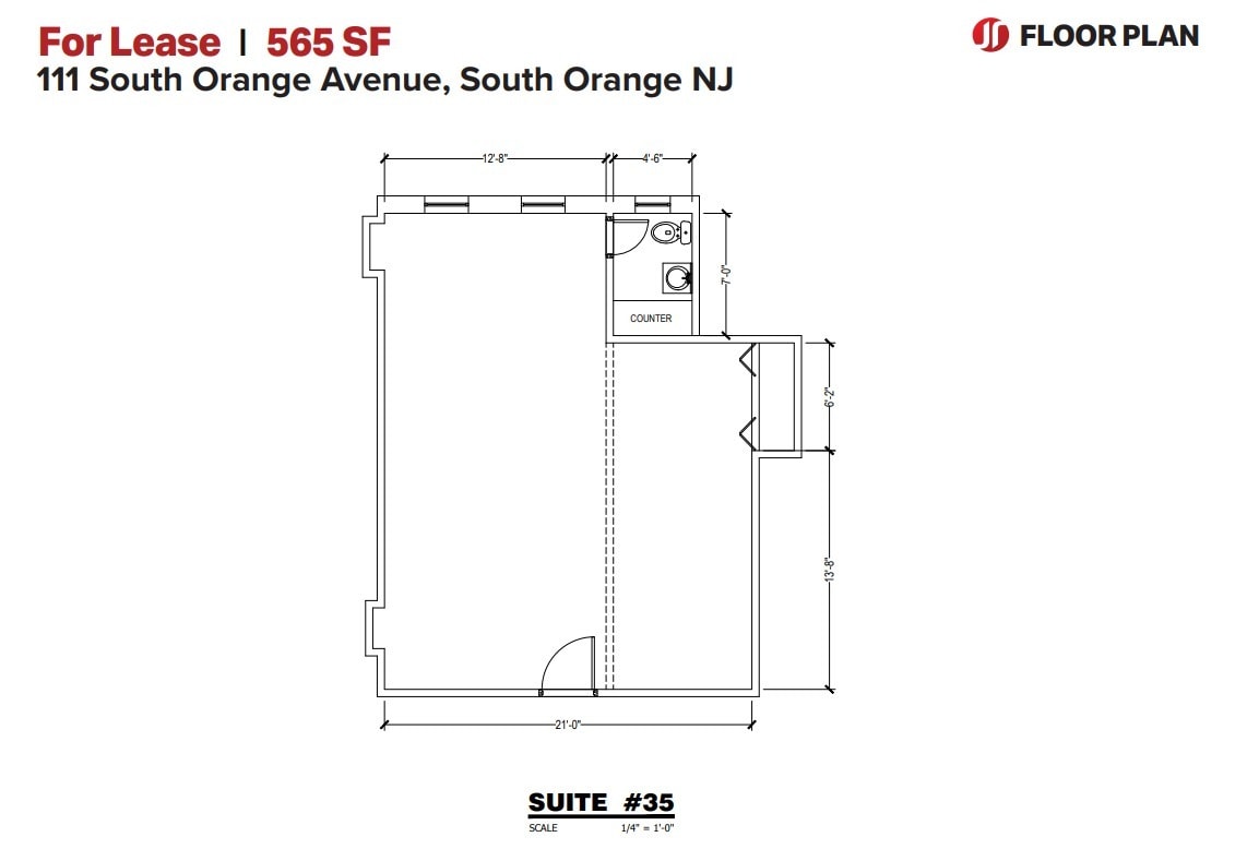 109-113 S Orange Ave, South Orange, NJ for lease Floor Plan- Image 1 of 1