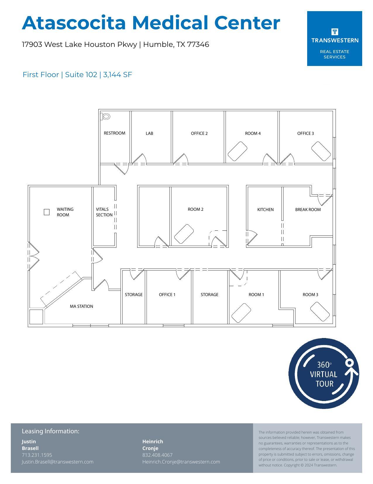 17903 W Lake Houston Pky, Humble, TX for lease Floor Plan- Image 1 of 1