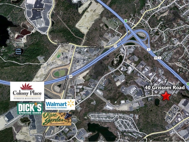 40 Grissom Rd, Plymouth, MA for lease - Aerial - Image 3 of 3