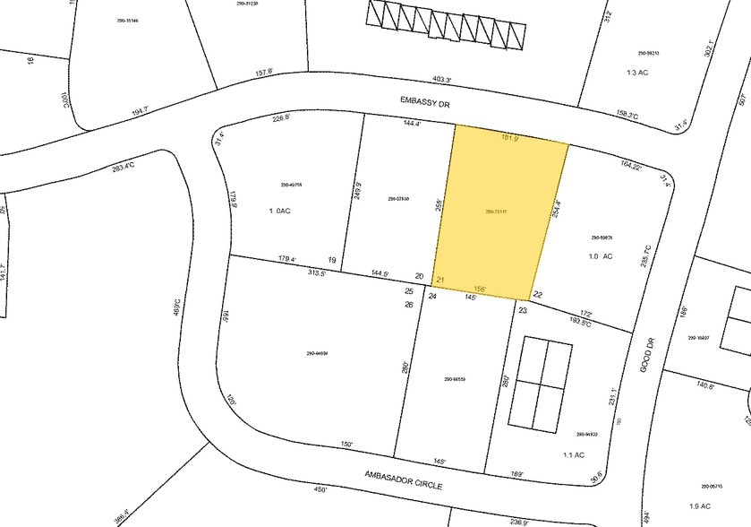 2173 Embassy Dr, Lancaster, PA for lease - Plat Map - Image 2 of 5