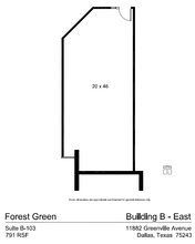 11910 Greenville Ave, Dallas, TX for lease Floor Plan- Image 1 of 1