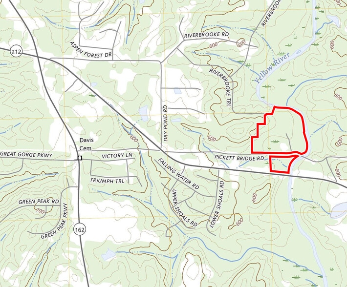 Multi-Lot Land off Highway 212 portfolio of 6 properties for sale on LoopNet.com - Aerial - Image 3 of 5