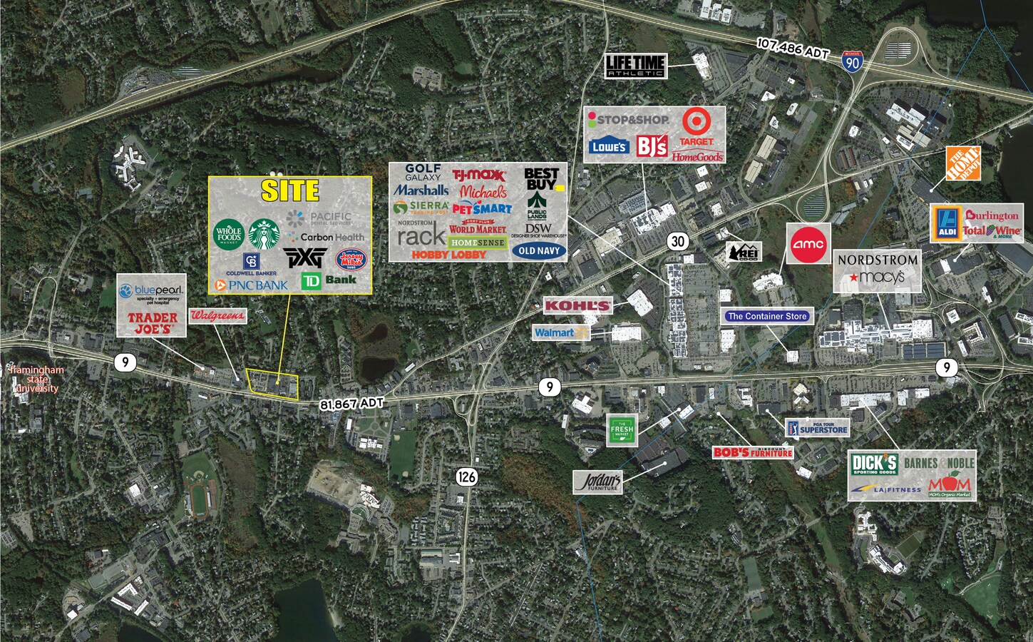 575 Worcester Rd, Framingham, MA 01701 Whole Foods Market Place