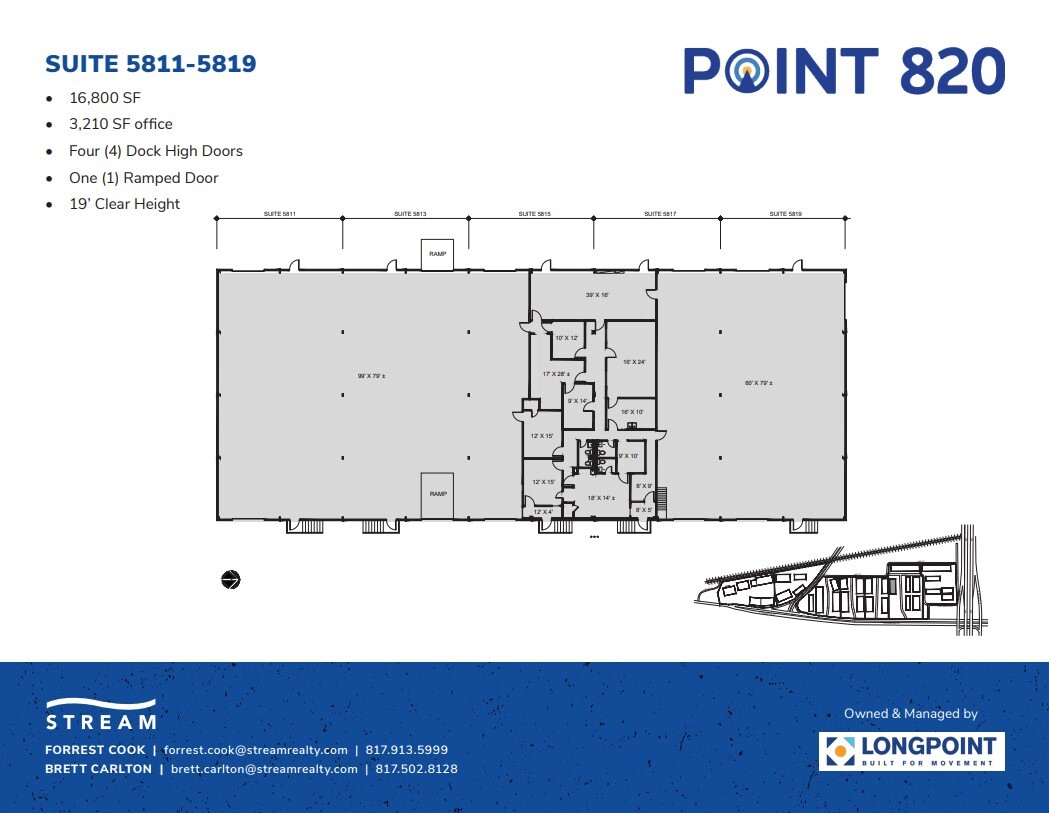 5721 E Rosedale St, Fort Worth, TX for lease Floor Plan- Image 1 of 1