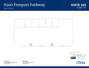 8500 Freeport Pkwy, Irving, TX for lease Floor Plan- Image 1 of 1