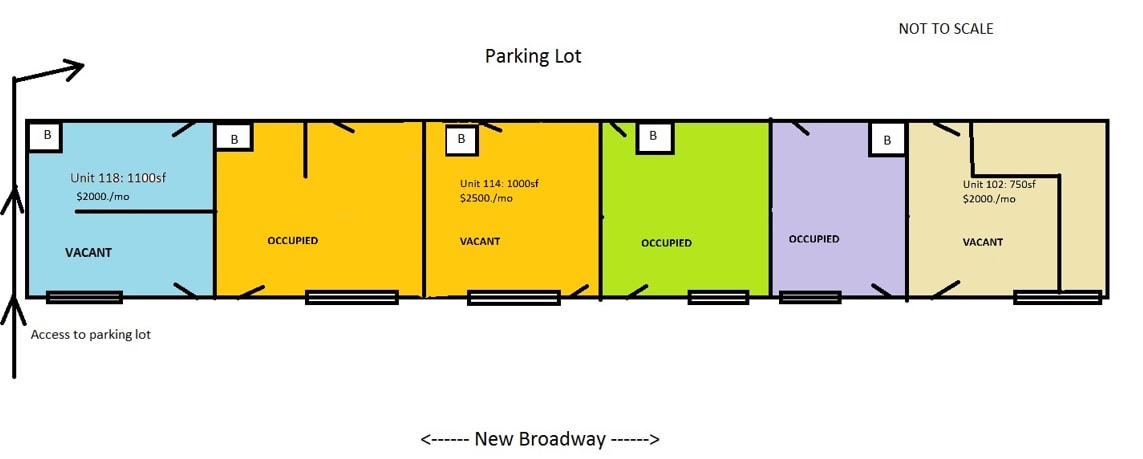 104 New Broadway, Gloucester City, NJ for lease Floor Plan- Image 1 of 1
