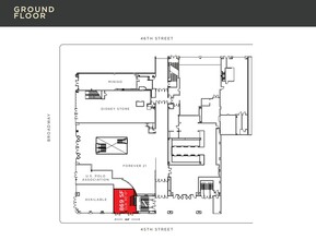 1540 Broadway, New York, NY for lease Floor Plan- Image 2 of 2