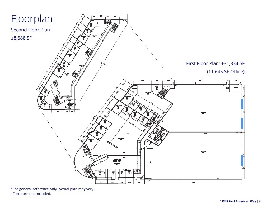 12345 First American Way, Poway, CA for lease Floor Plan- Image 1 of 1