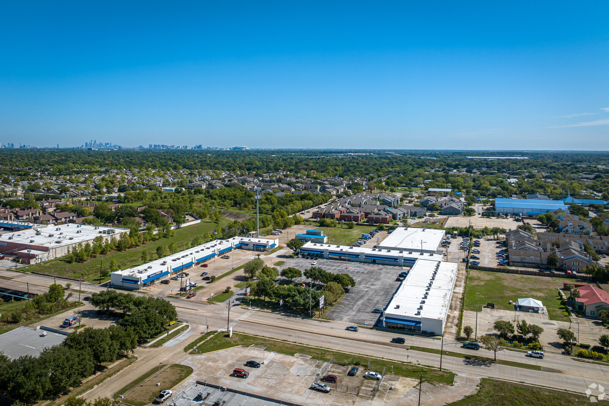 12515-12520 Fondren Rd, Houston, TX for lease Aerial- Image 1 of 1