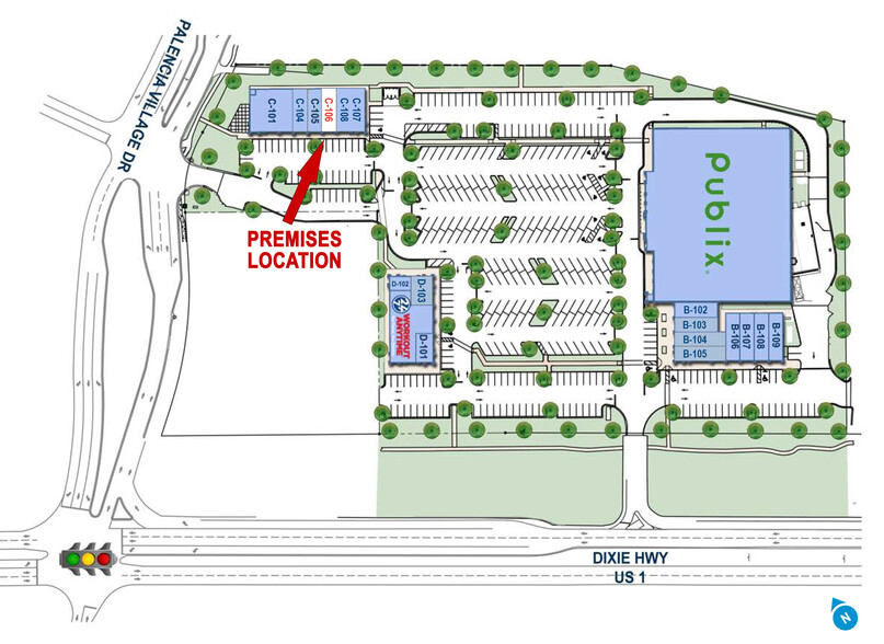 7458-7462 US Highway 1, Saint Augustine, FL for lease - Site Plan - Image 2 of 6