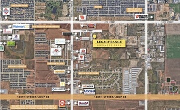 3201 116th St, Lubbock, TX - AERIAL  map view