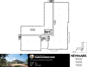 1234 Johnson Rd, Allen, TX for lease Floor Plan- Image 1 of 1