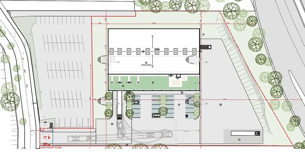 Flex in Chilly-Mazarin for lease - Site Plan - Image 2 of 2