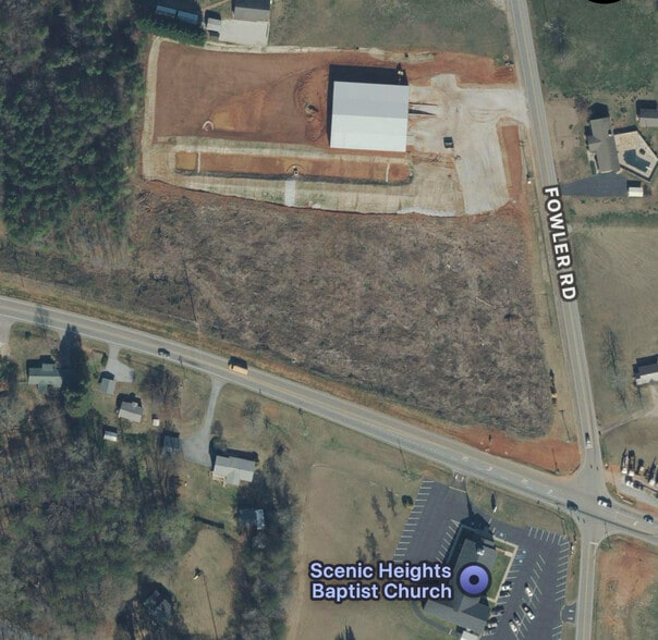 560 Fowler Rd, West Union, SC for sale - Aerial - Image 1 of 3