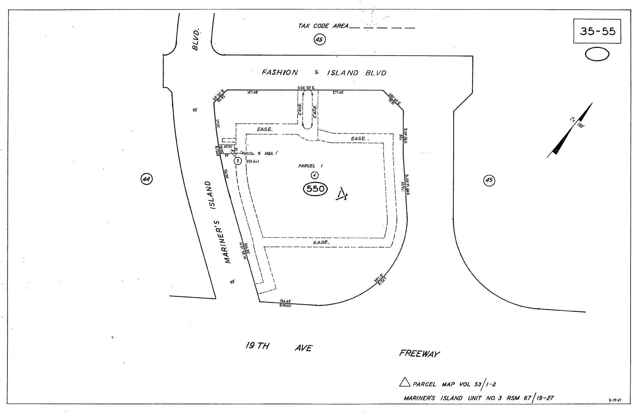 1500 Fashion Island Blvd, San Mateo, CA for sale Plat Map- Image 1 of 1