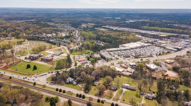 3550-3590 GA-42 Hwy, Locust Grove, GA - AERIAL  map view - Image1