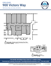 900 Victors Way, Ann Arbor, MI for lease Floor Plan- Image 1 of 1