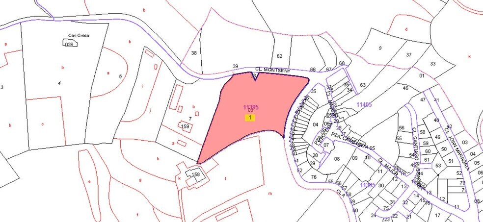Land in Massanes, Gerona for sale - Site Plan - Image 3 of 3