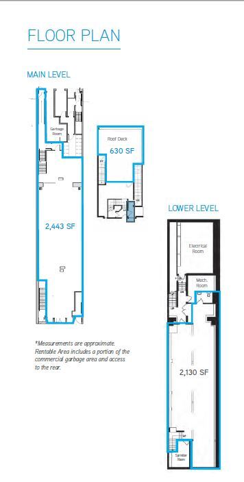 5 W Hastings St, Vancouver, BC for lease Floor Plan- Image 1 of 1