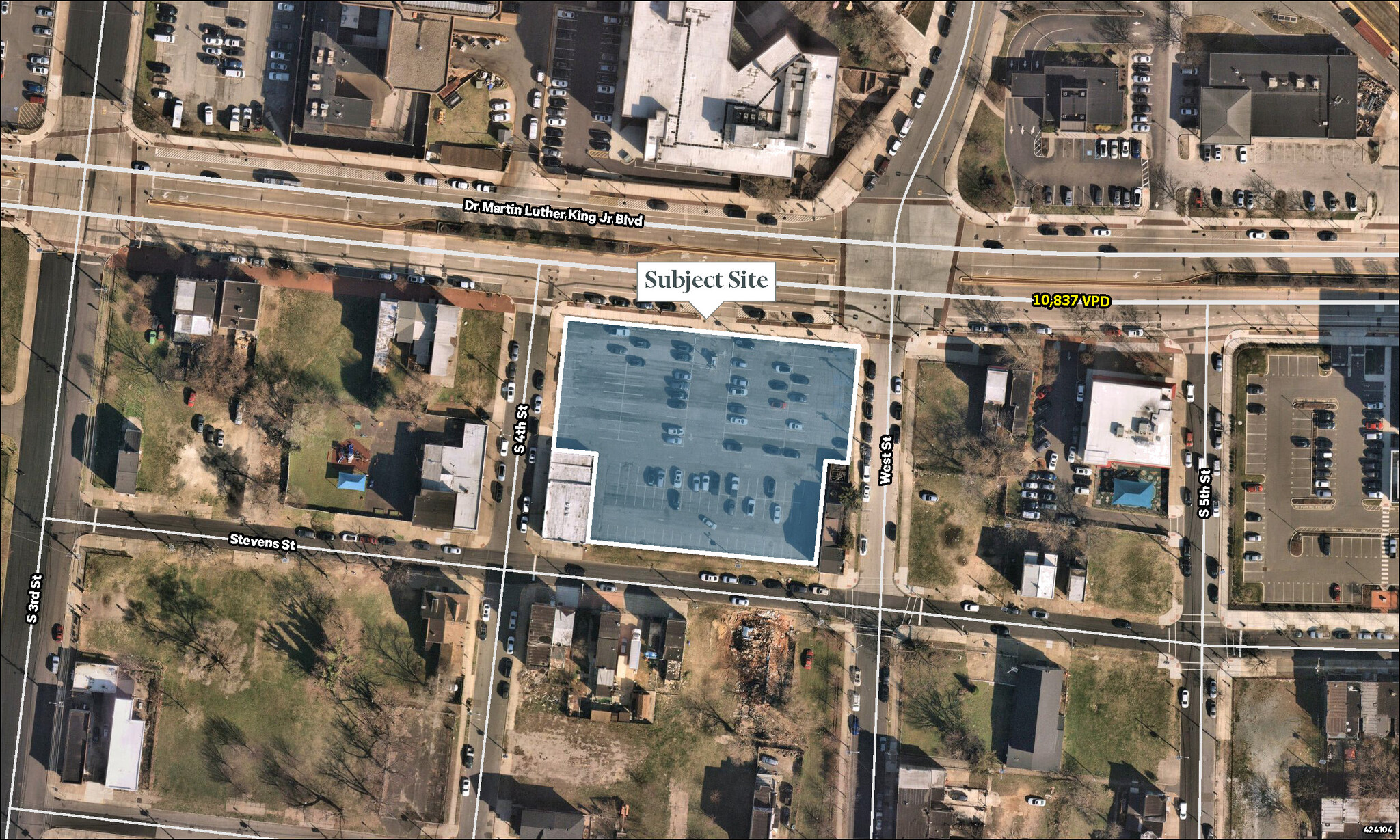 404-426 Dr. Martin Luther King Blvd, Camden, NJ for lease Aerial- Image 1 of 2