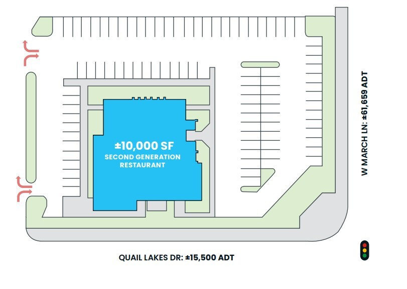 2593 W March Ln, Stockton, CA for lease - Site Plan - Image 2 of 2