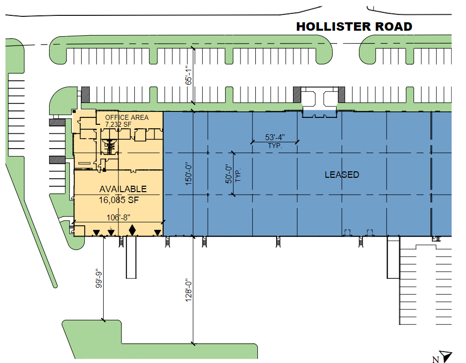 14200 Hollister Rd, Houston, TX for lease Site Plan- Image 1 of 1