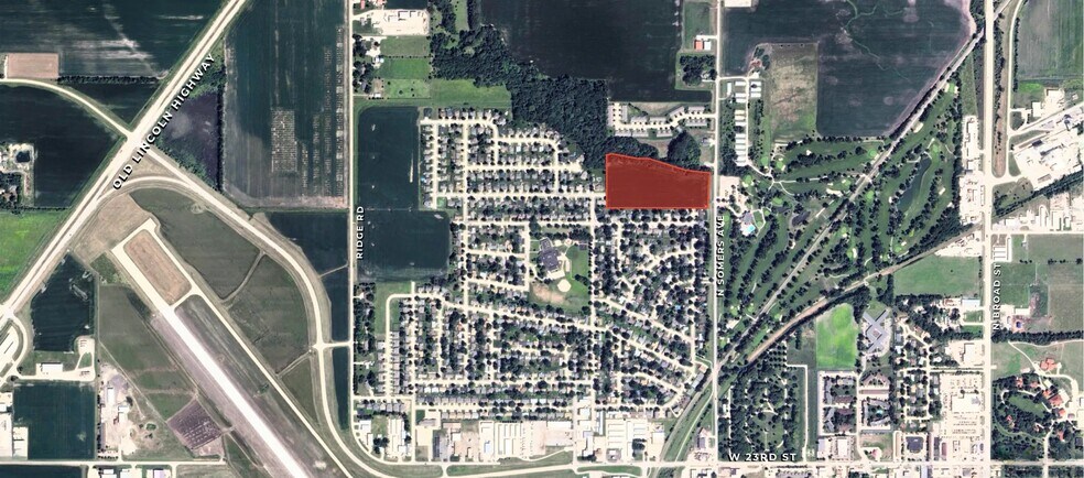 000 N Somers Ave, Fremont, NE for sale - Aerial - Image 2 of 3