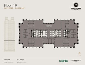 191 Peachtree St NE, Atlanta, GA for lease Floor Plan- Image 1 of 1