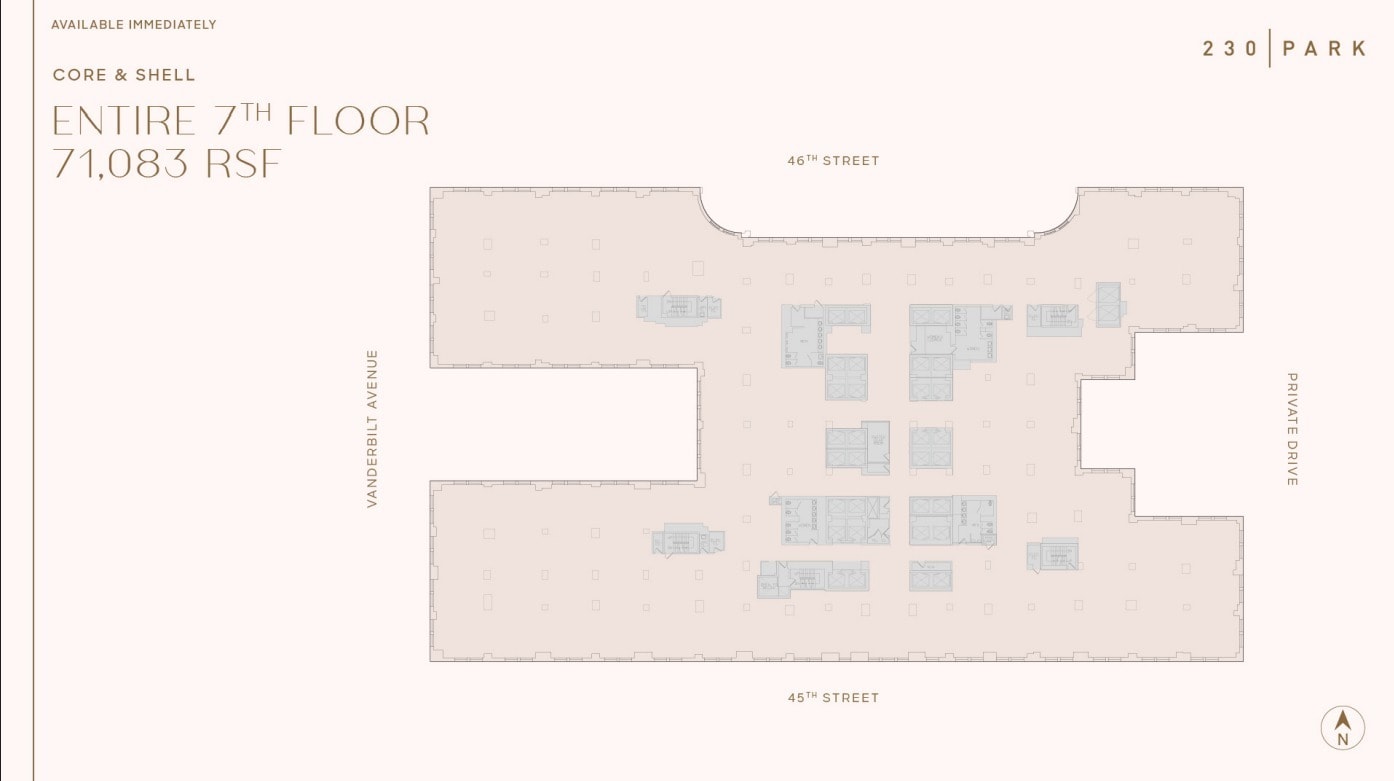 230 Park Ave, New York, NY for lease Floor Plan- Image 1 of 5