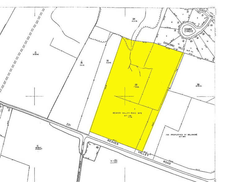 3 Beaver Valley Rd, Wilmington, DE for sale - Plat Map - Image 1 of 1