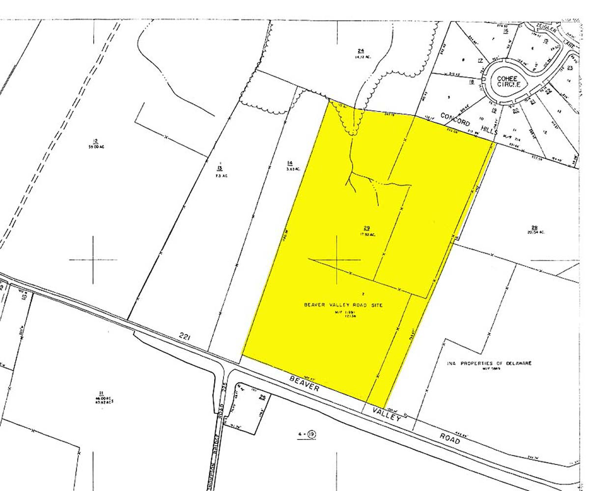 3 Beaver Valley Rd, Wilmington, DE for sale Plat Map- Image 1 of 1