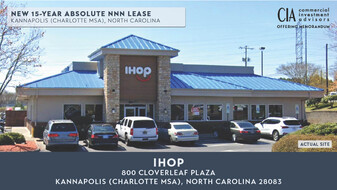 IHOP - KANNAPOLIS, NC - Commercial Real Estate