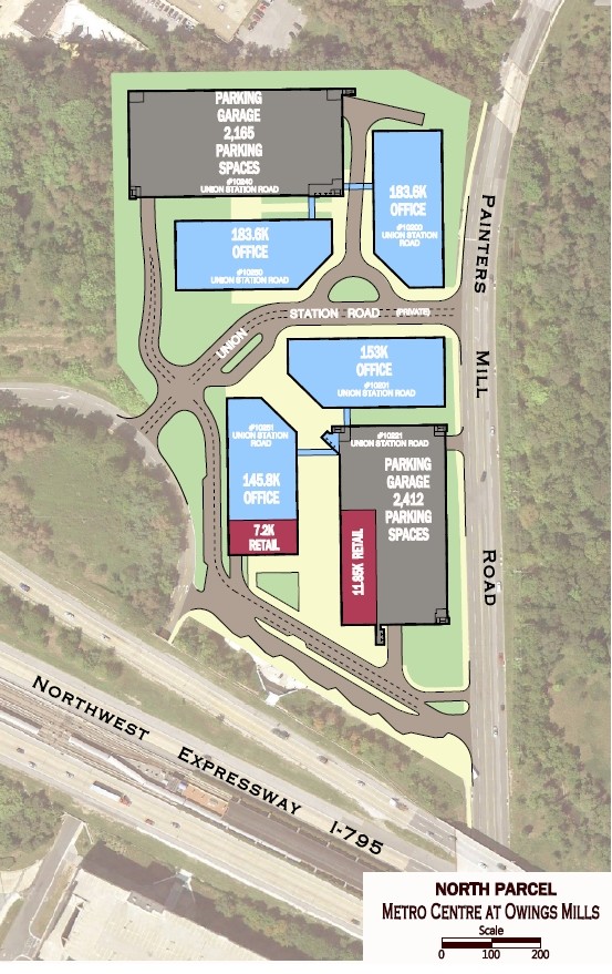 Painters Mill Rd, Owings Mills, MD for lease Site Plan- Image 1 of 2