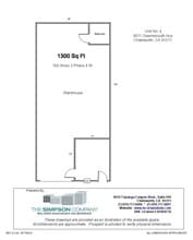 9811 Owensmouth Ave, Chatsworth, CA for lease Floor Plan- Image 1 of 1