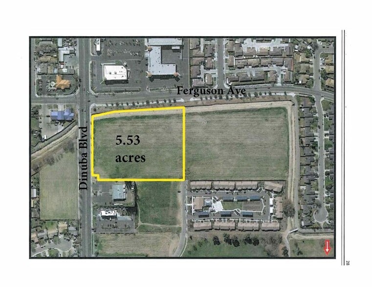 Dinuba Blvd, Visalia, CA for sale - Building Photo - Image 1 of 3