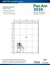 3535 N Panam Expy, San Antonio, TX for lease Floor Plan- Image 1 of 1