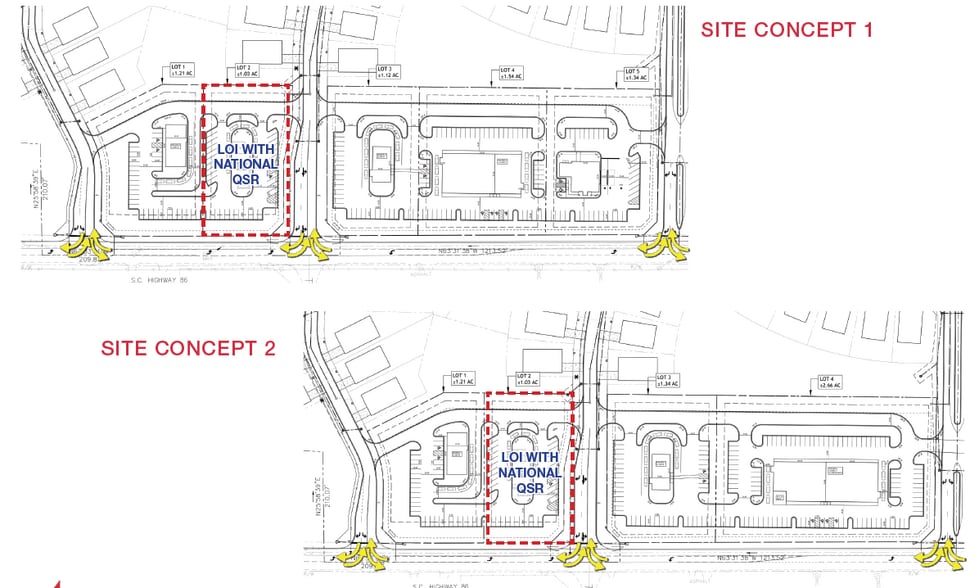 1505 Highway 86, Piedmont, SC for lease - Site Plan - Image 3 of 3
