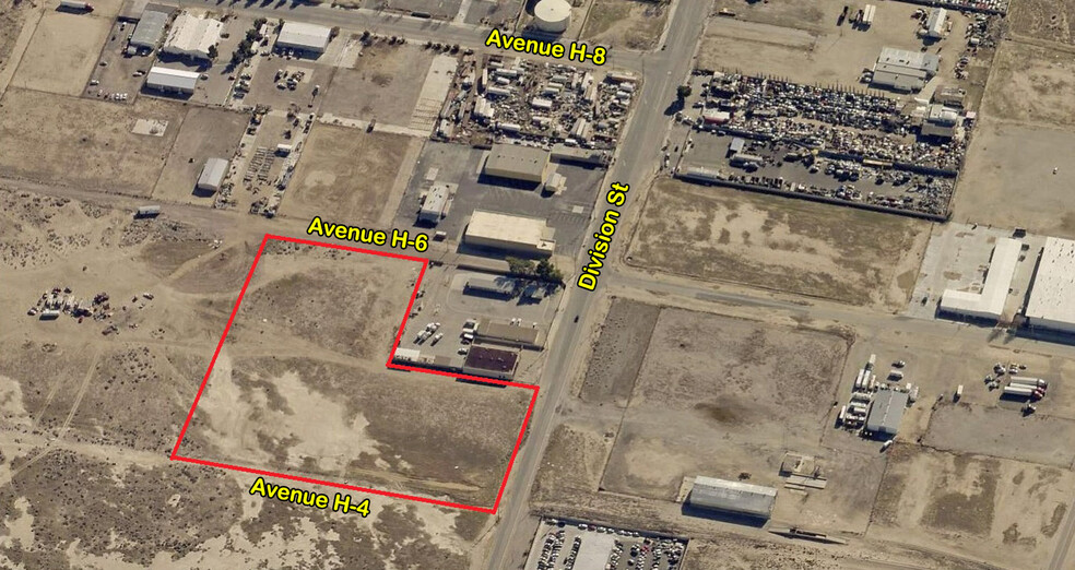 Division -1, Lancaster, CA for sale - Aerial - Image 1 of 2