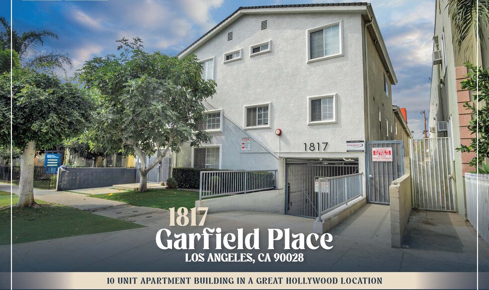 1817 Garfield Pl, Los Angeles, CA for sale - Building Photo - Image 1 of 10