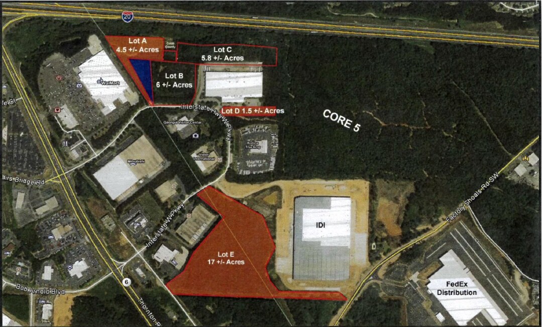 I-20 & Thornton Rd., Lithia Springs, GA for sale Primary Photo- Image 1 of 1