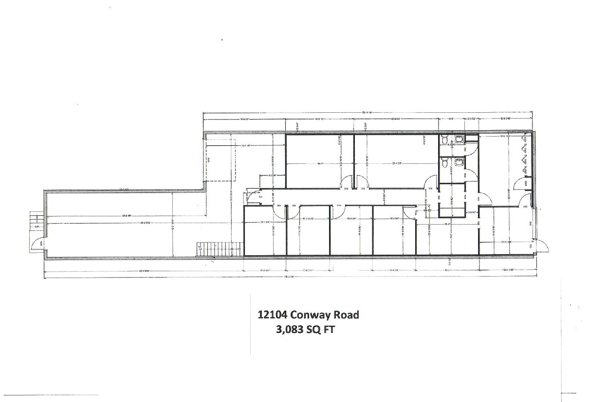 12096-12110 Conway Rd, Beltsville, MD for lease Floor Plan- Image 1 of 1