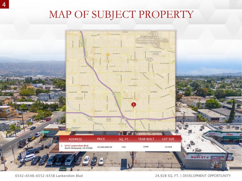 6542 - 6558 Lankershim Blvd, North Hollywood, CA for sale - Building Photo - Image 3 of 4